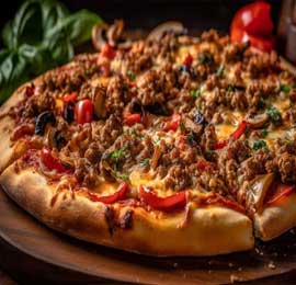 The Meat Lovers Pizza