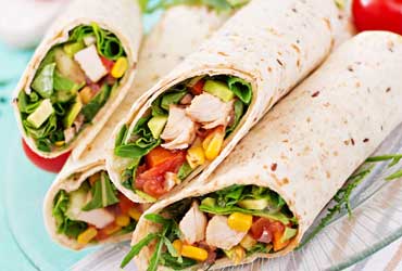 Grilled Chicken Caesar Wrap